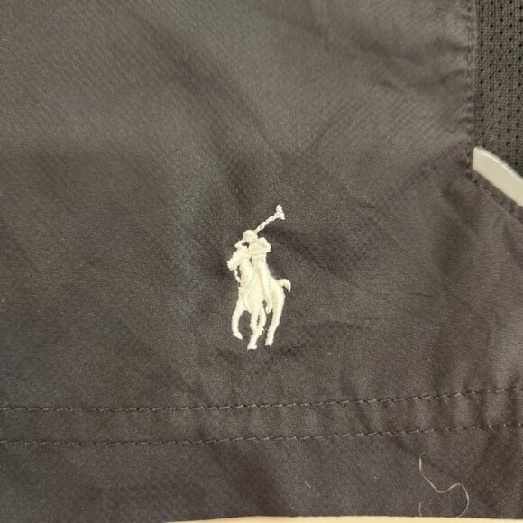 Polo Ralph Lauren Performance Lined Shorts Size XXL Black Stretch Zip Pocket - Picture 5 of 12